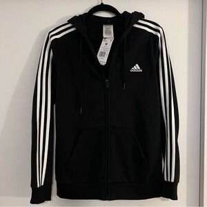 Adidas Black Full-Zip Track Top